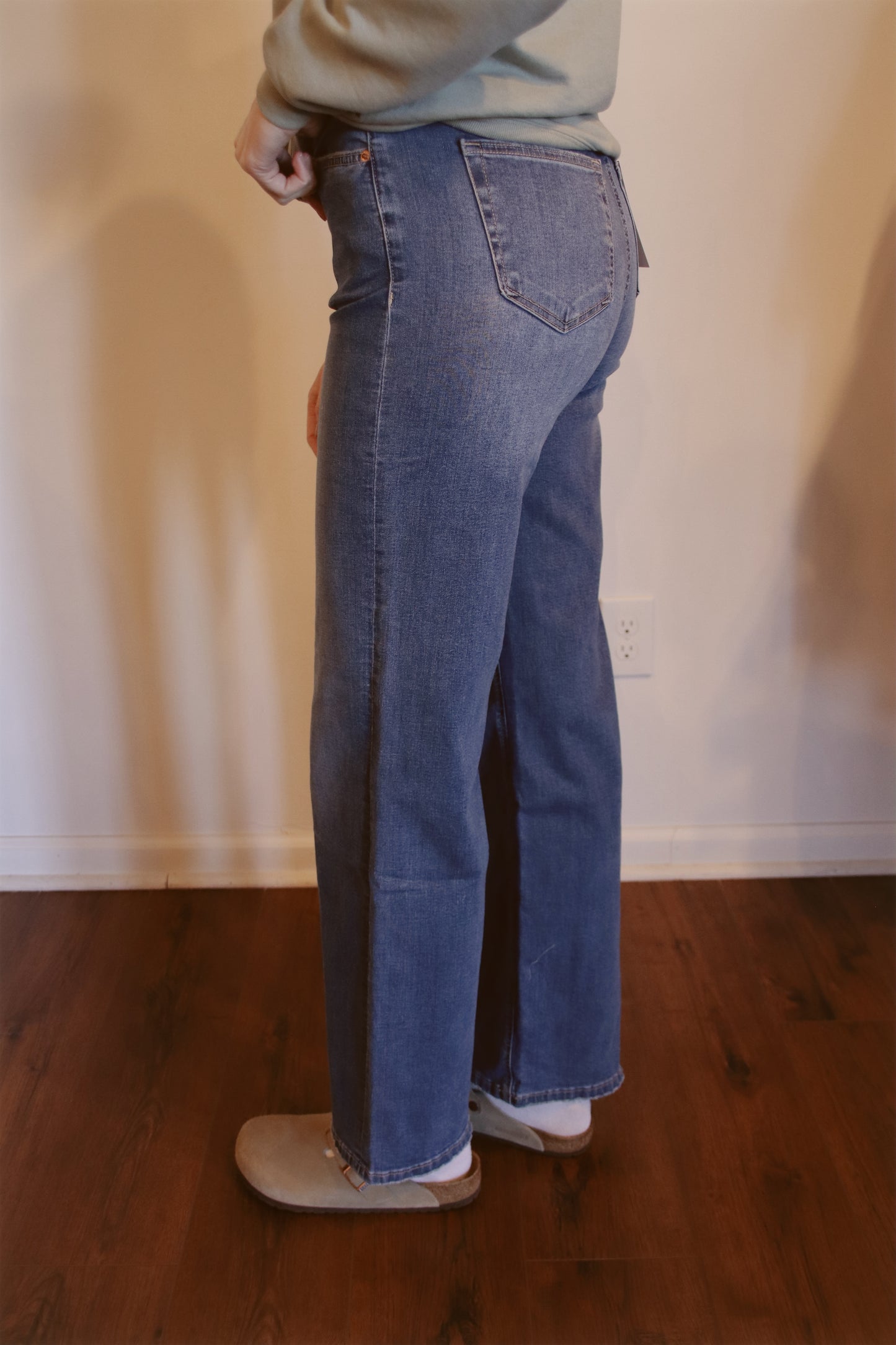 High Rise Wide Leg | Mica Denim