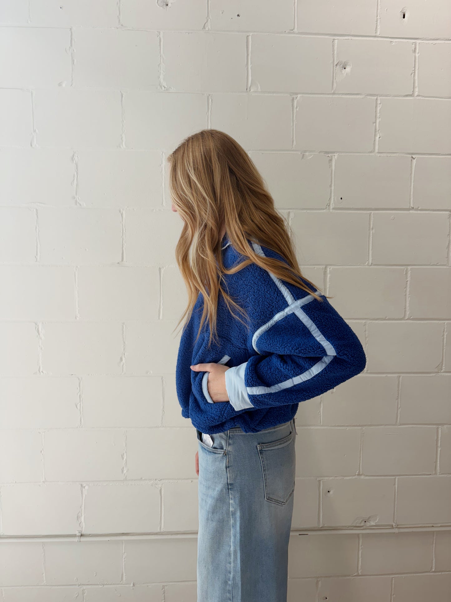 High Half-Zip Fleece Pullover