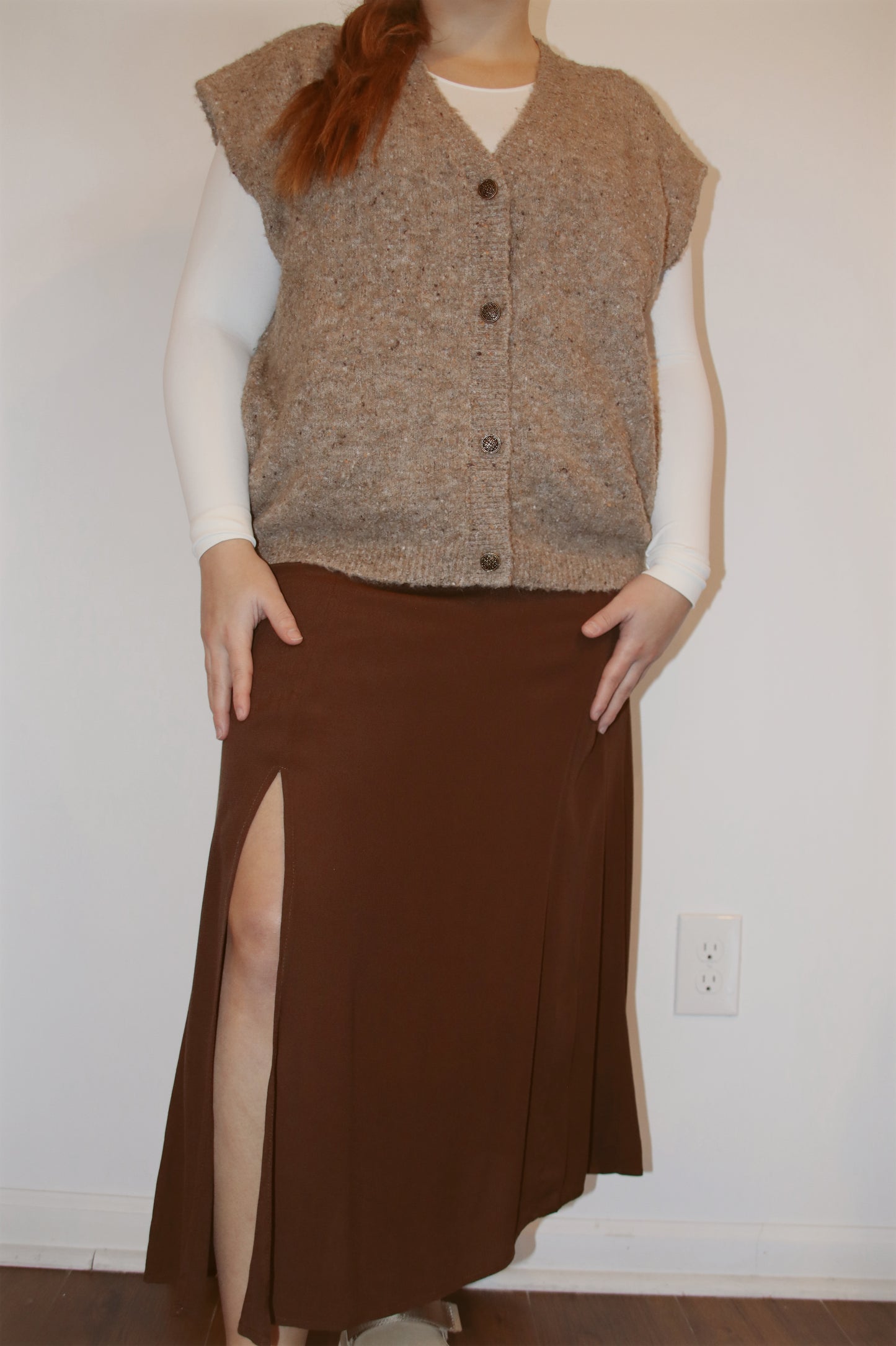 Soft Current Midi Skirt