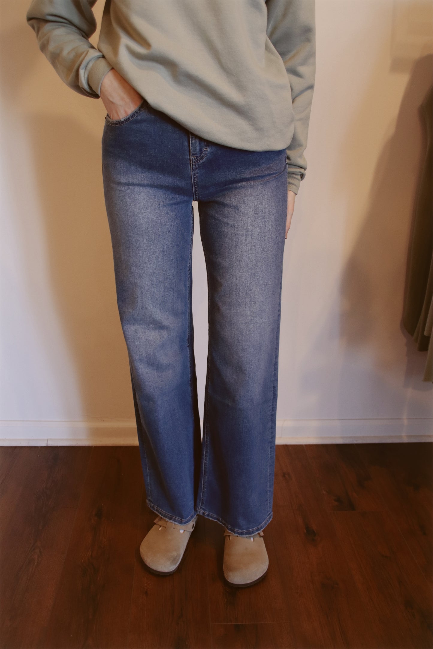 High Rise Wide Leg | Mica Denim