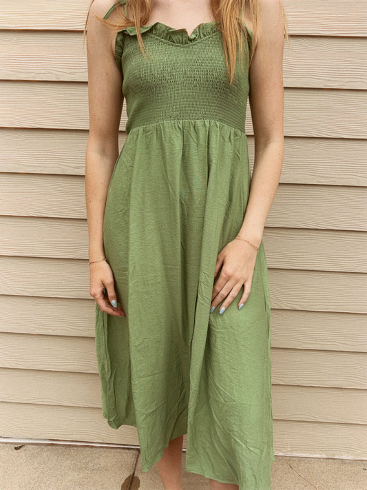 Sweetheart Kenny Dress | Green