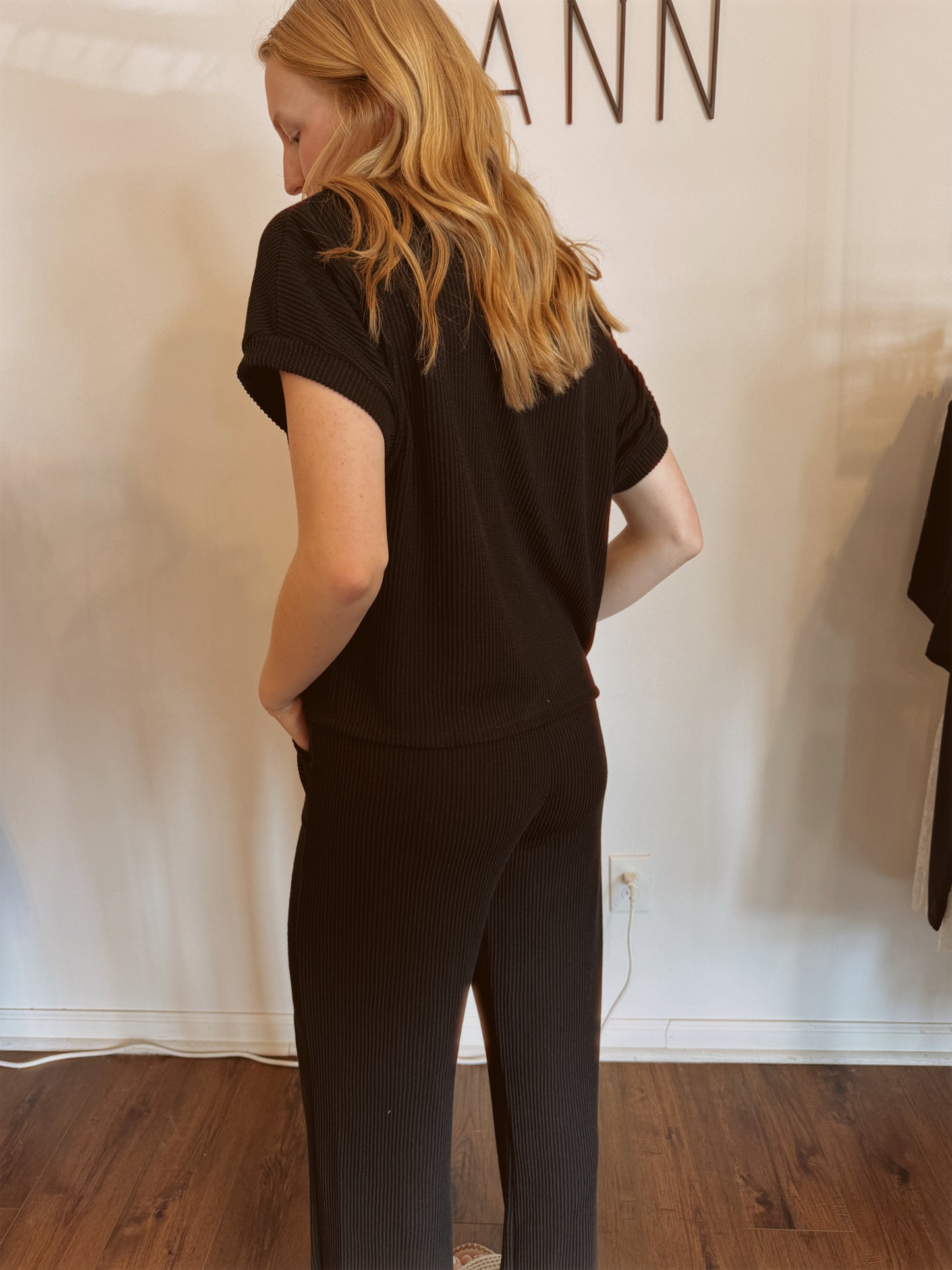 The Layne Ribbed Set