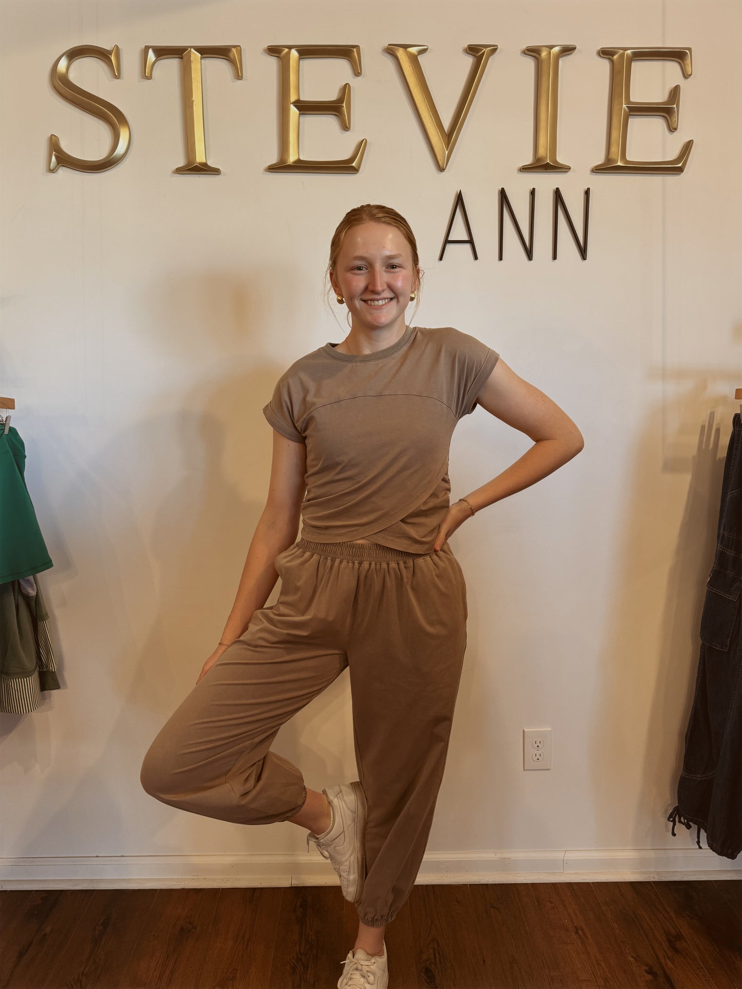 Women's Crossover Mineral Washed Set