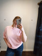 Wave Rib Short Sleeve Crop Crewneck