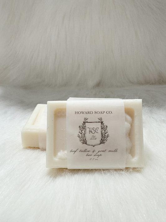 Bar Soap | Tallow + Goat Milk