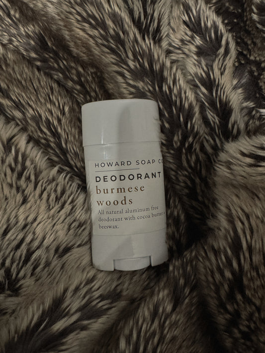 Natural Deodorant | Burmese Woods