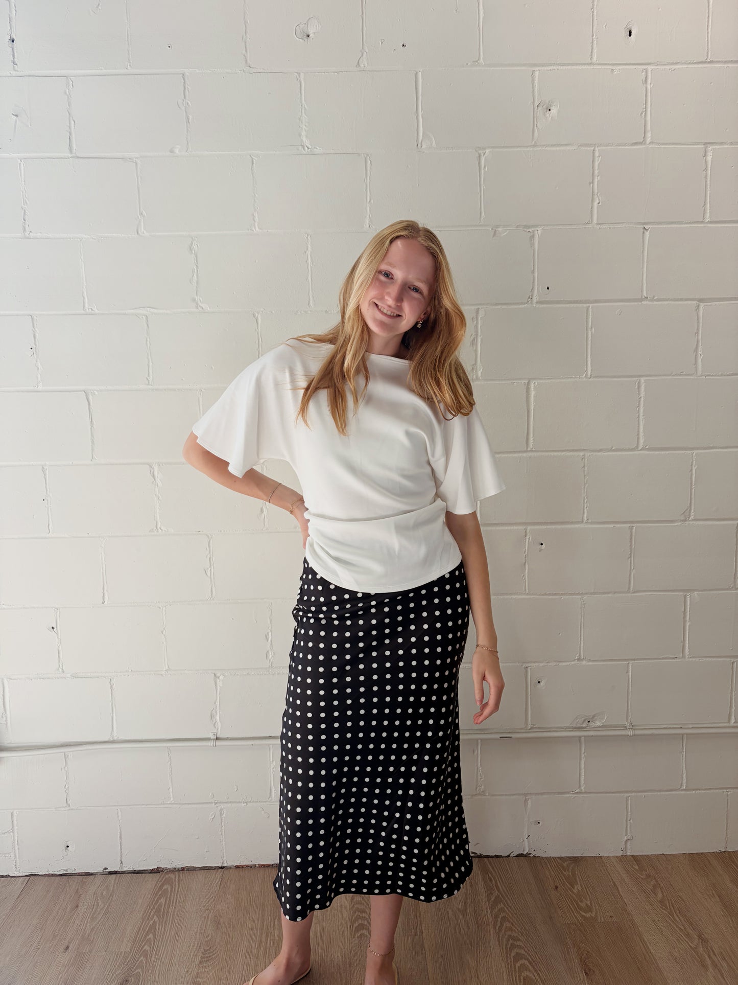 Spotted & Styled Skirt