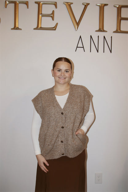 Cocoa Cloud Sweater Vest