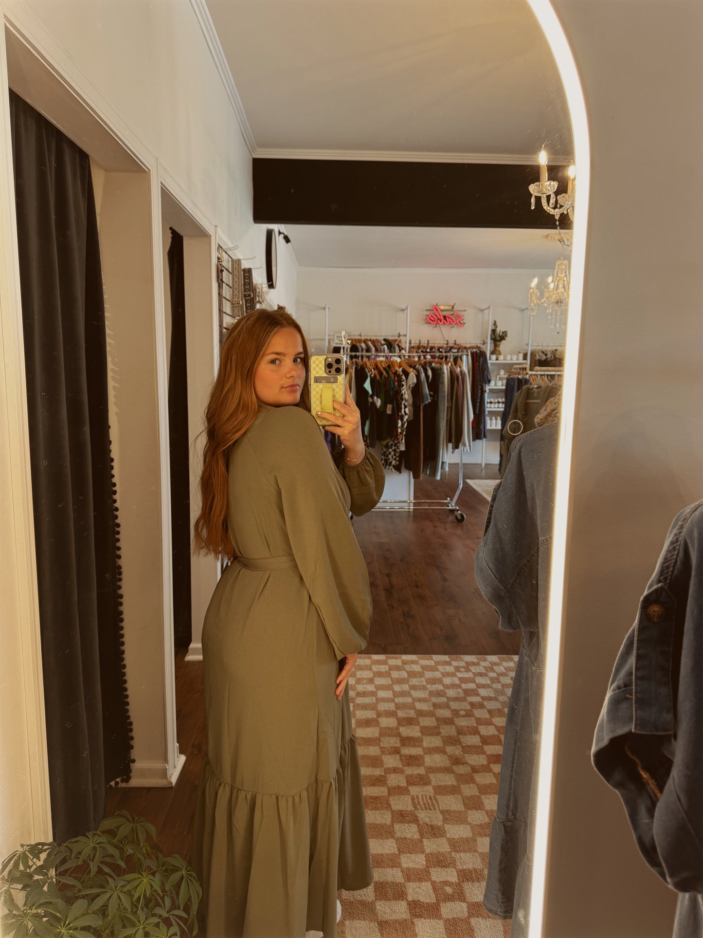 Romance in Motion Midi Dress