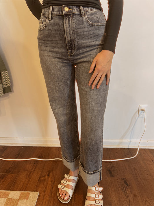 Super High Rise Dad Jean with Cuff – Cello