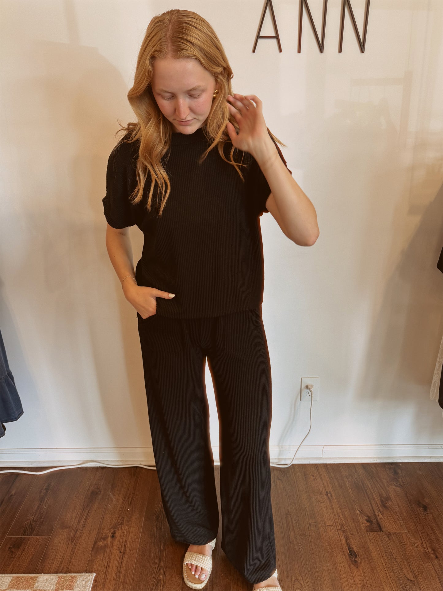 The Layne Ribbed Set