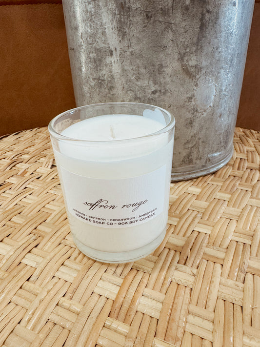 Soy Candle | Saffron Rouge