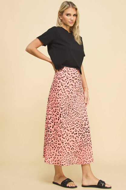 Animal Print Midi Skirt | FINAL SALE