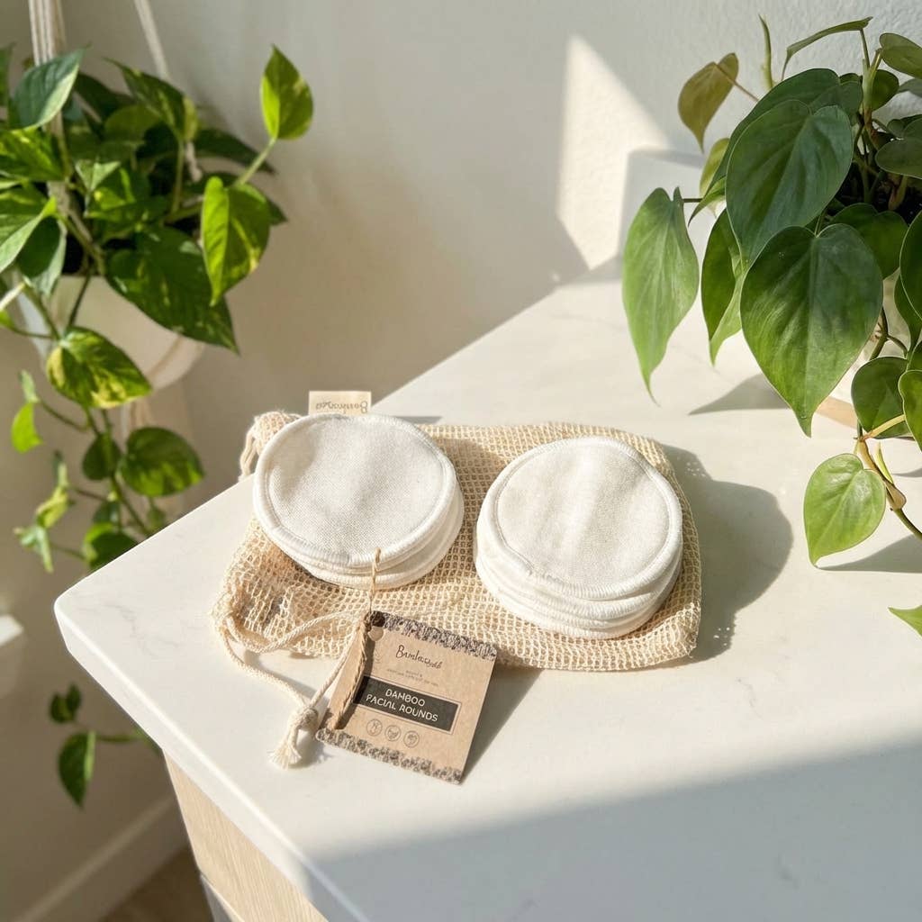 Reusable Bamboo Cotton Facial Rounds