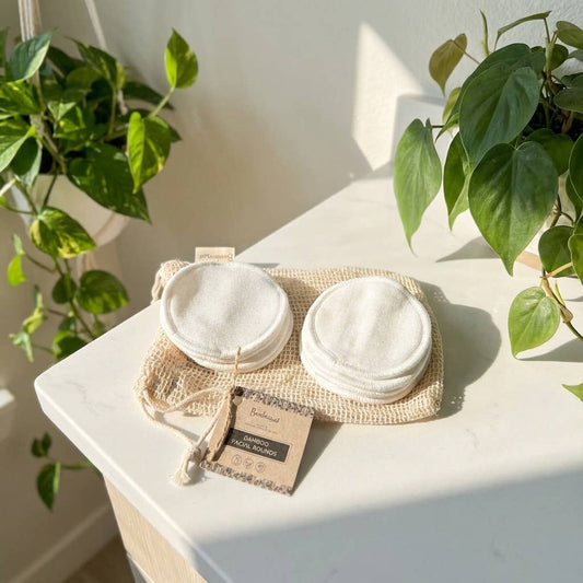 Reusable Bamboo Cotton Facial Rounds