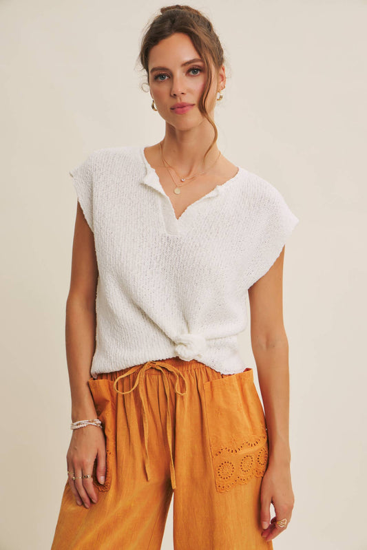 The Coastal Cotton Sweater