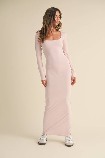 Soft Knit Maxi Dress