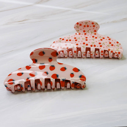 Berry Cherry Hair Claw