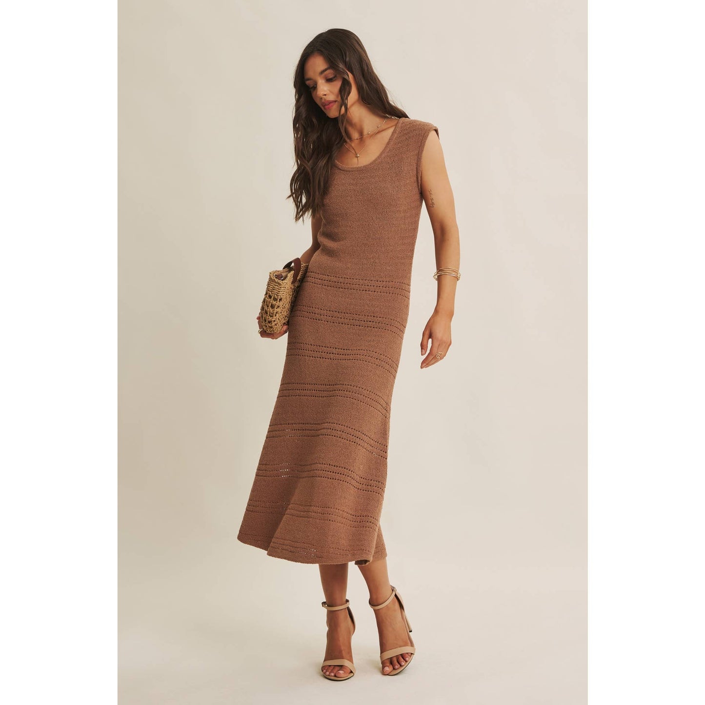 Coastal Knit Midi Dress