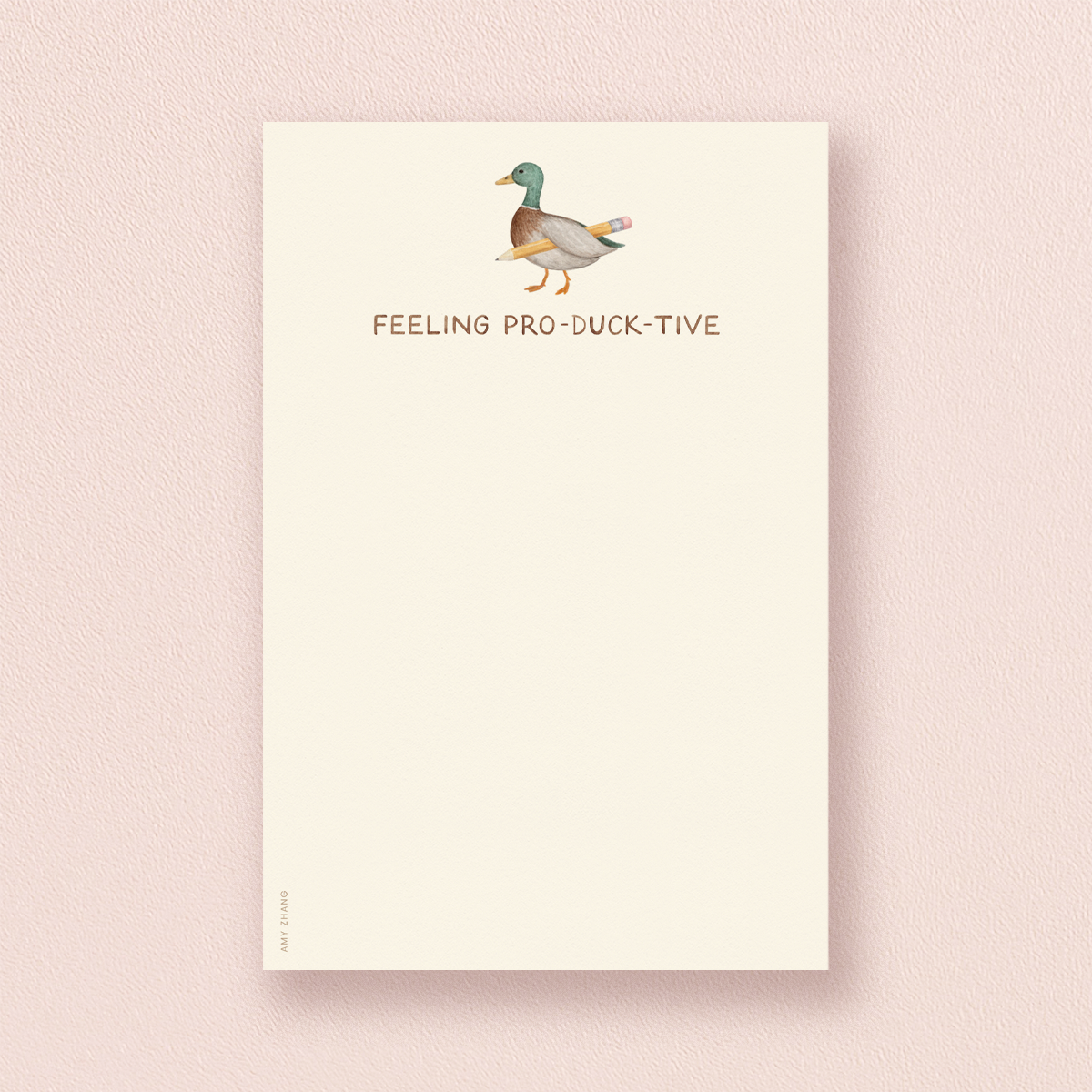 Feeling Productive Notepad