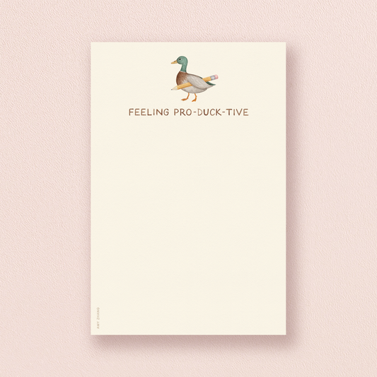 Feeling Productive Notepad