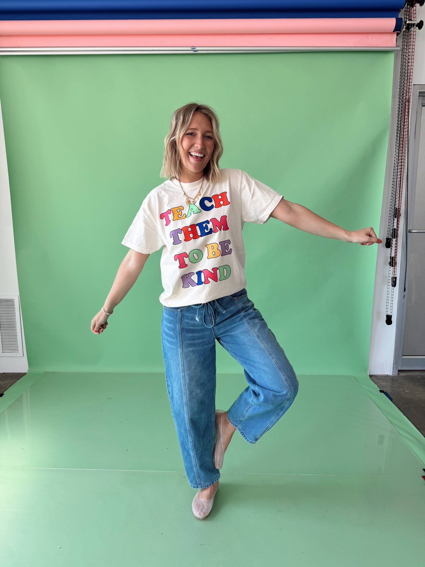 Teach Them to be Kind Tee