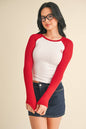 Cherry Long Sleeve Tee | Choose Color