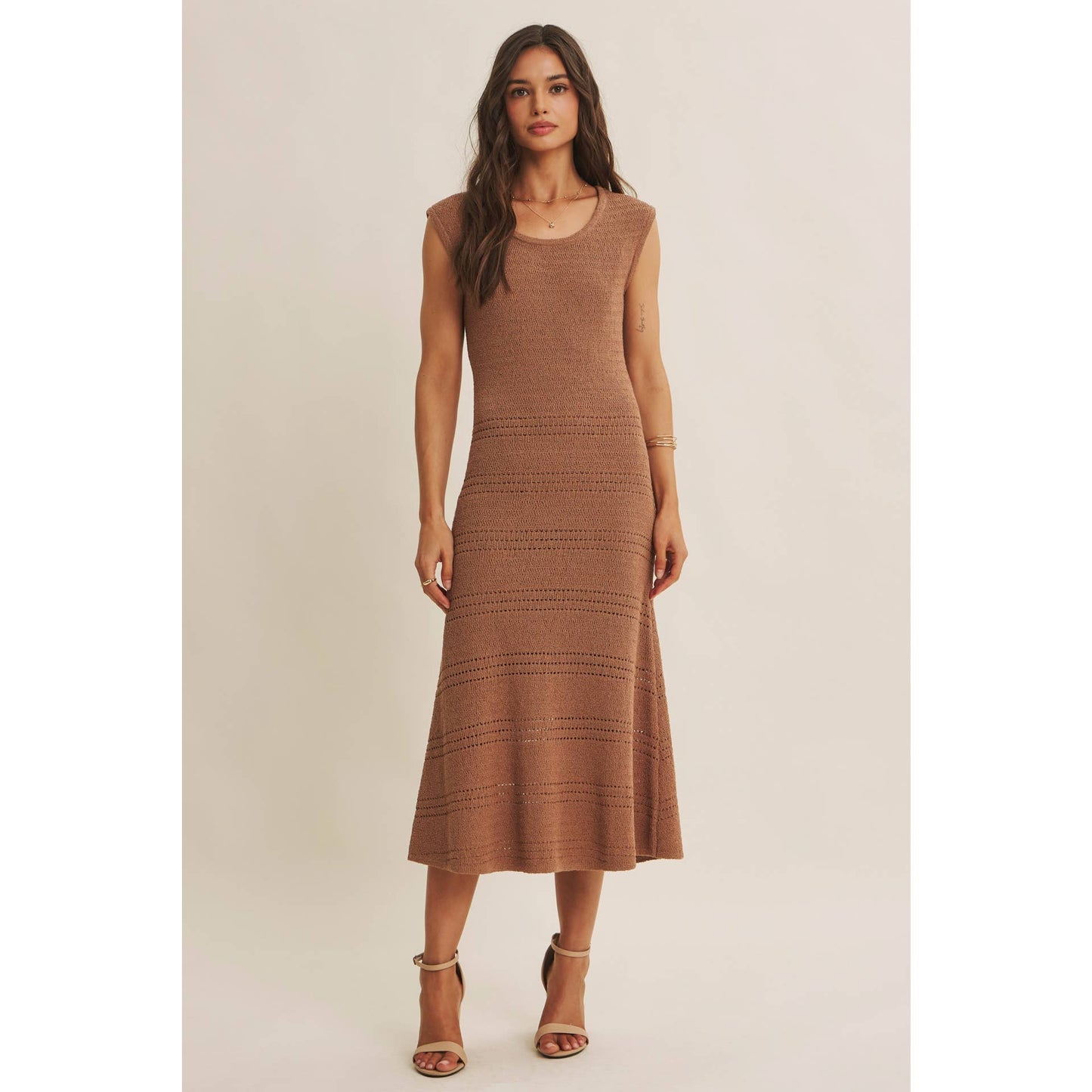 Coastal Knit Midi Dress