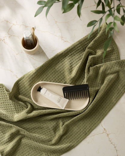 Olive Truffle Hand Towel
