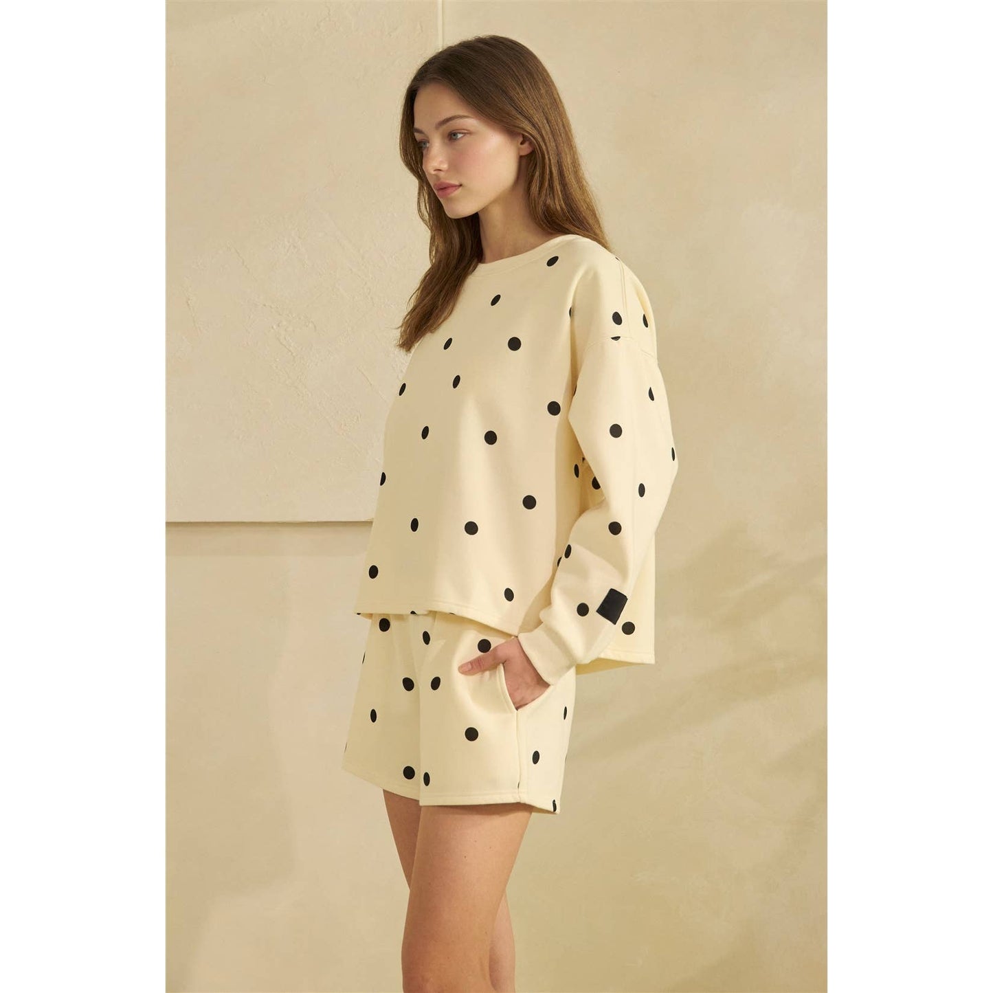 Polka Dot Lounge Shorts