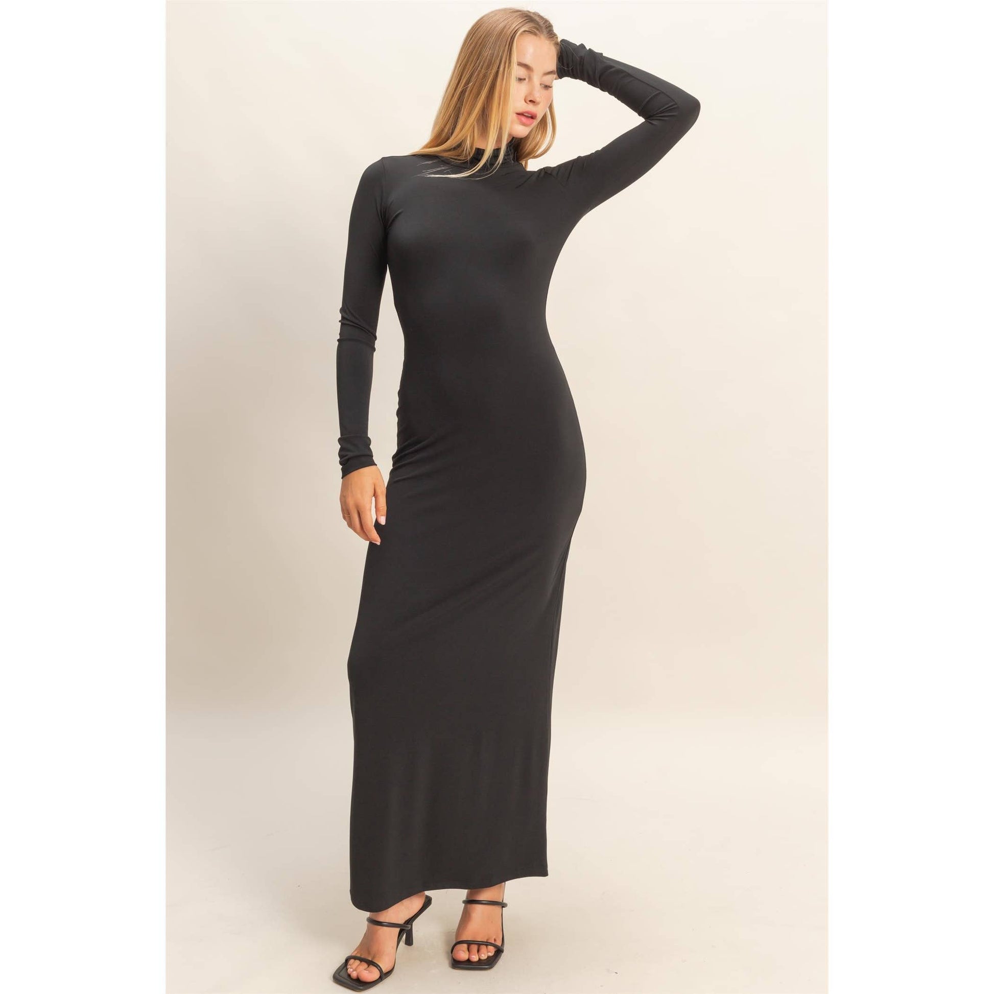 turtleneck bodycon maxi dress Cotton Maxi Dress, Long Turtleneck Dress, Long Sleeve Bodycon Dress, Green Sweater Dress for Women, Winter Maxi Dress, Plus Size Maxi Dress