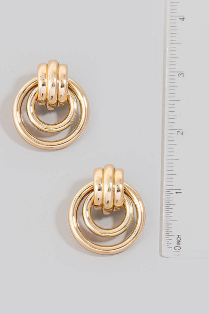 Layered Hoop Earrings | Choose Finish