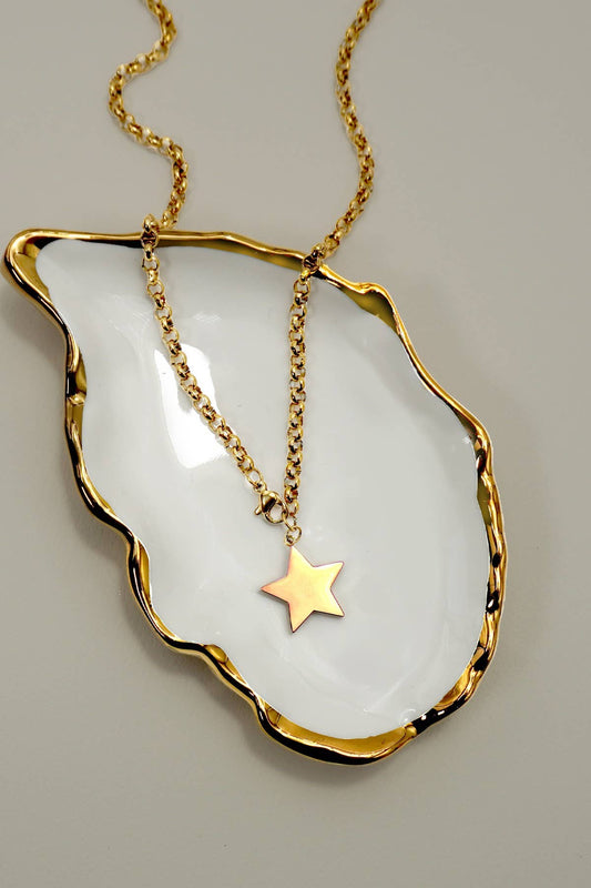 Lucky Star Link Necklace