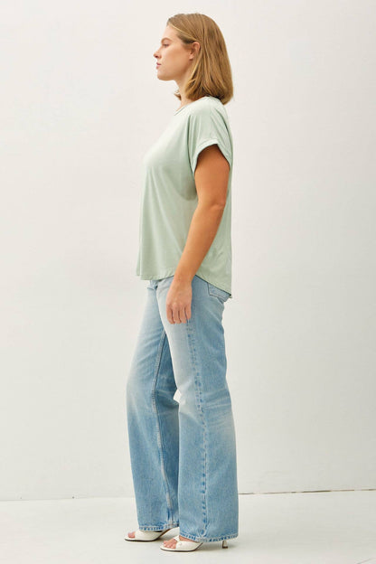 Plus Bamboo Kylen Tee