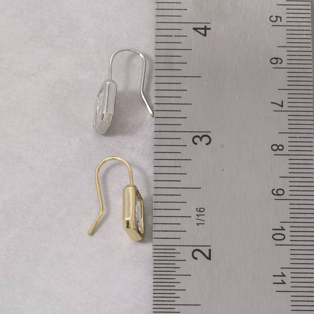 Emerald Elegance Drop Earrings
