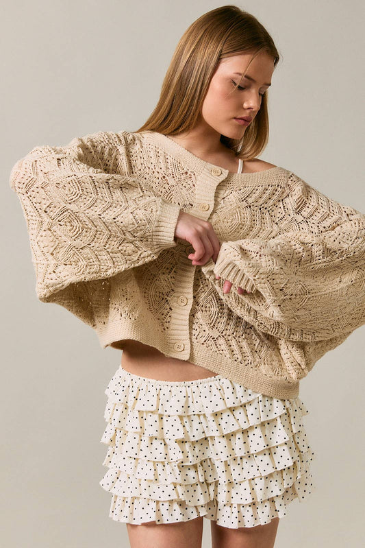 Coastal Crochet Cardigan
