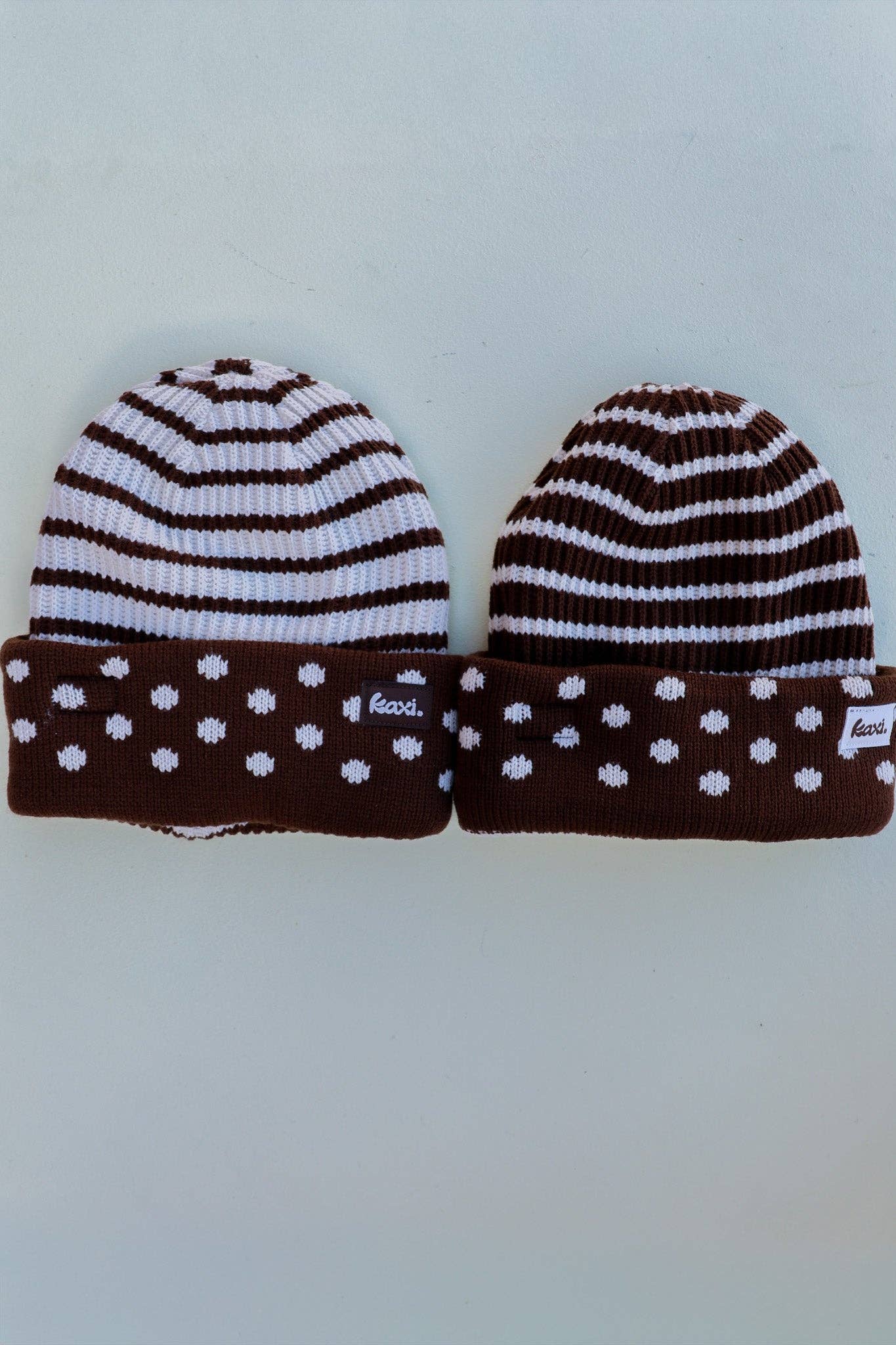 KAXI Polka Dot Reversible Beanie