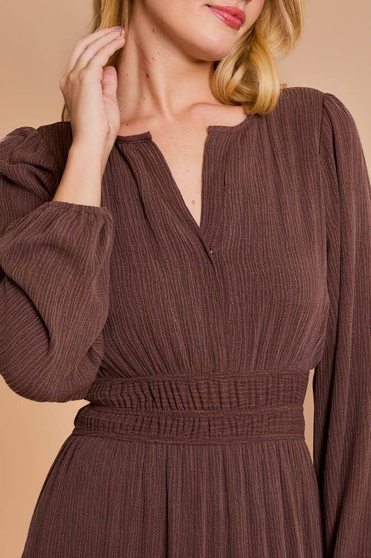 Taylor Long Sleeve Maxi Dress