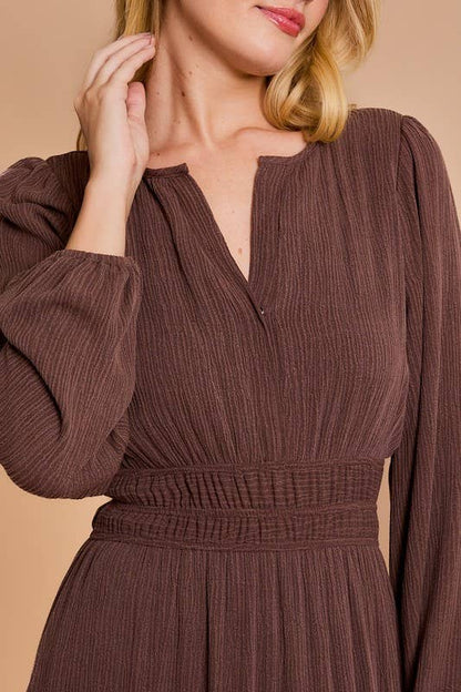 Taylor Long Sleeve Maxi Dress