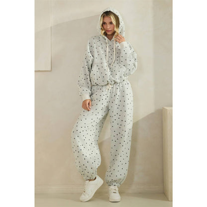 Polka Dot Sweat Pants