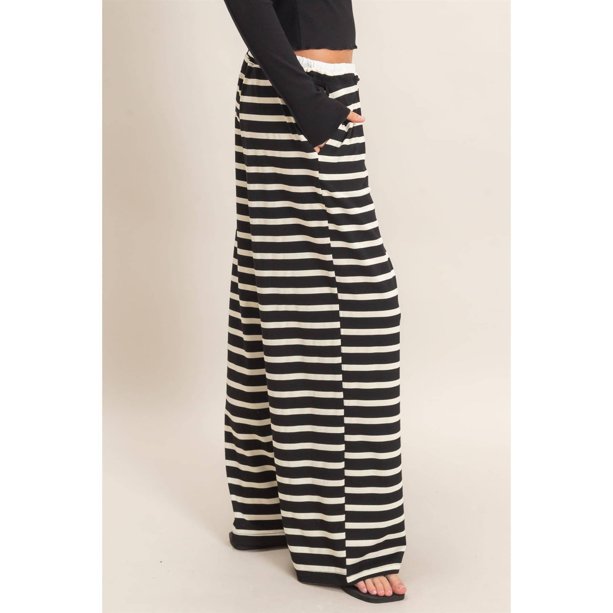 On the Line Striped Pants