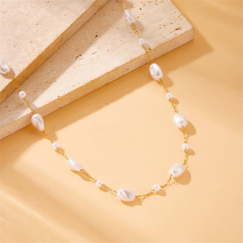Seaside Pearl Necklace