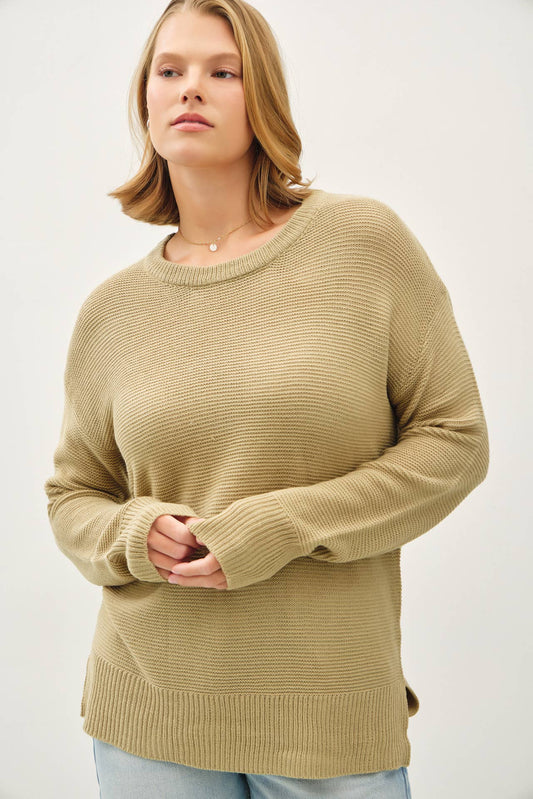 Plus Basic Spring Sweater