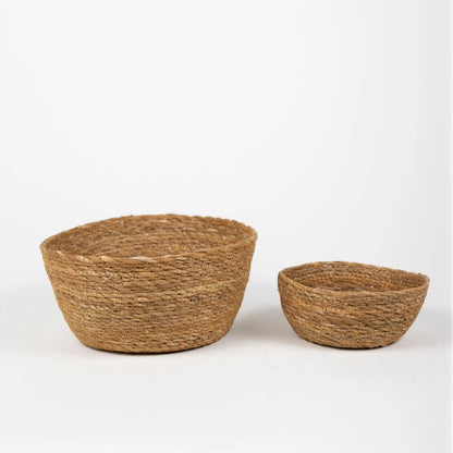 Hand-Woven Basket Bowl | Large