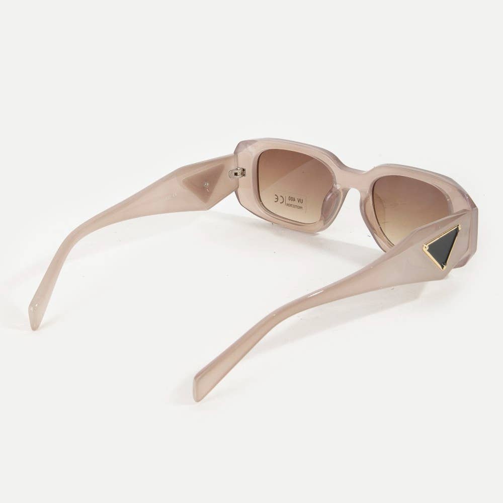 Rectangle Frame Sunglasses Set