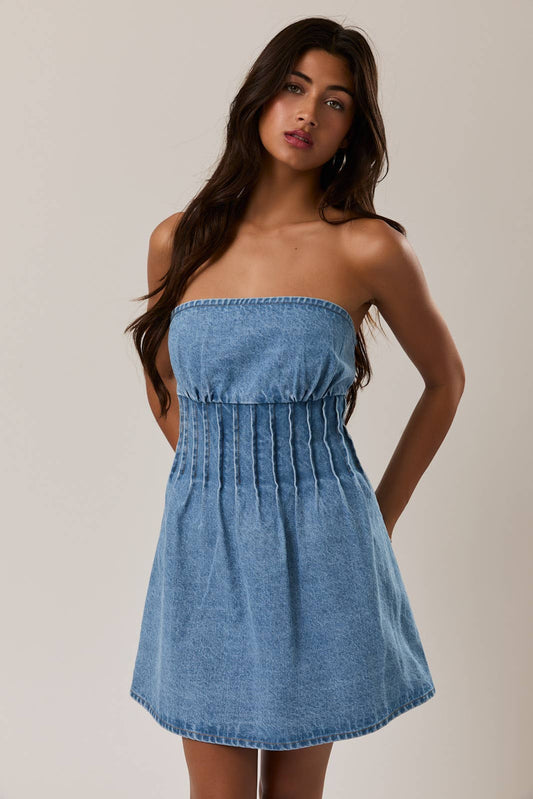 Nashville Nights Denim Dress