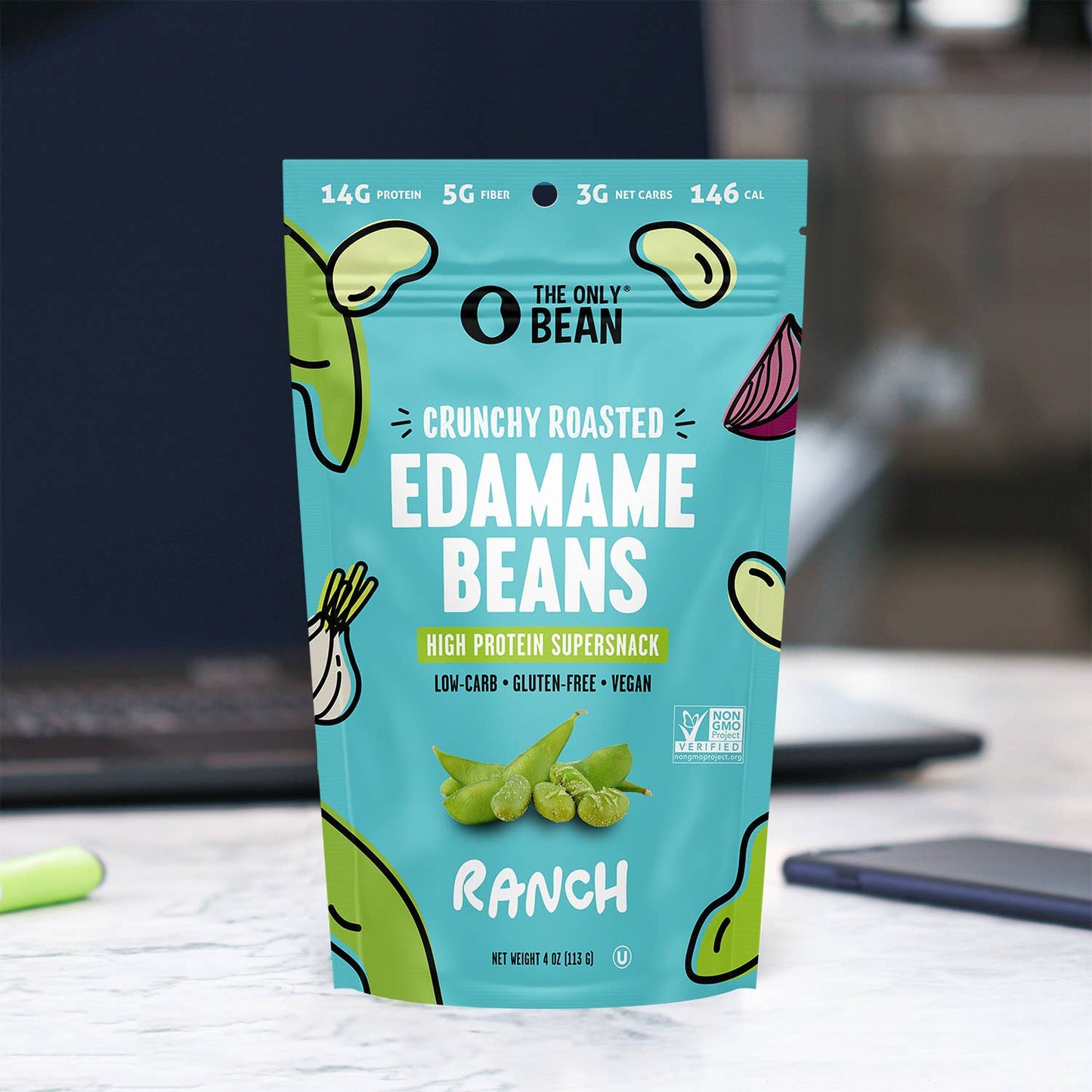 Crunchy Roasted Edamame Ranch - 4oz
