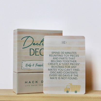 Declutter Deck® Kids & Family Edition