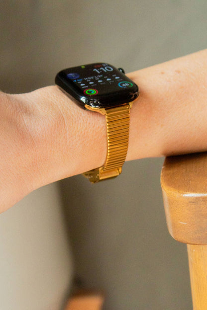 Vintage Gold Link Apple Watch Band