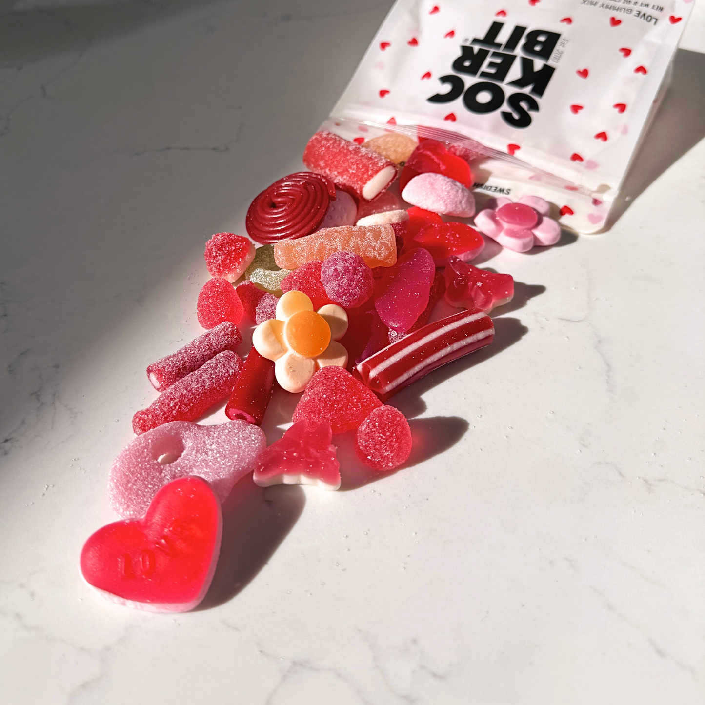 Love Gummy Mix Swedish Candy Bag